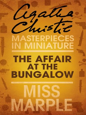 cover image of The Affair at the Bungalow